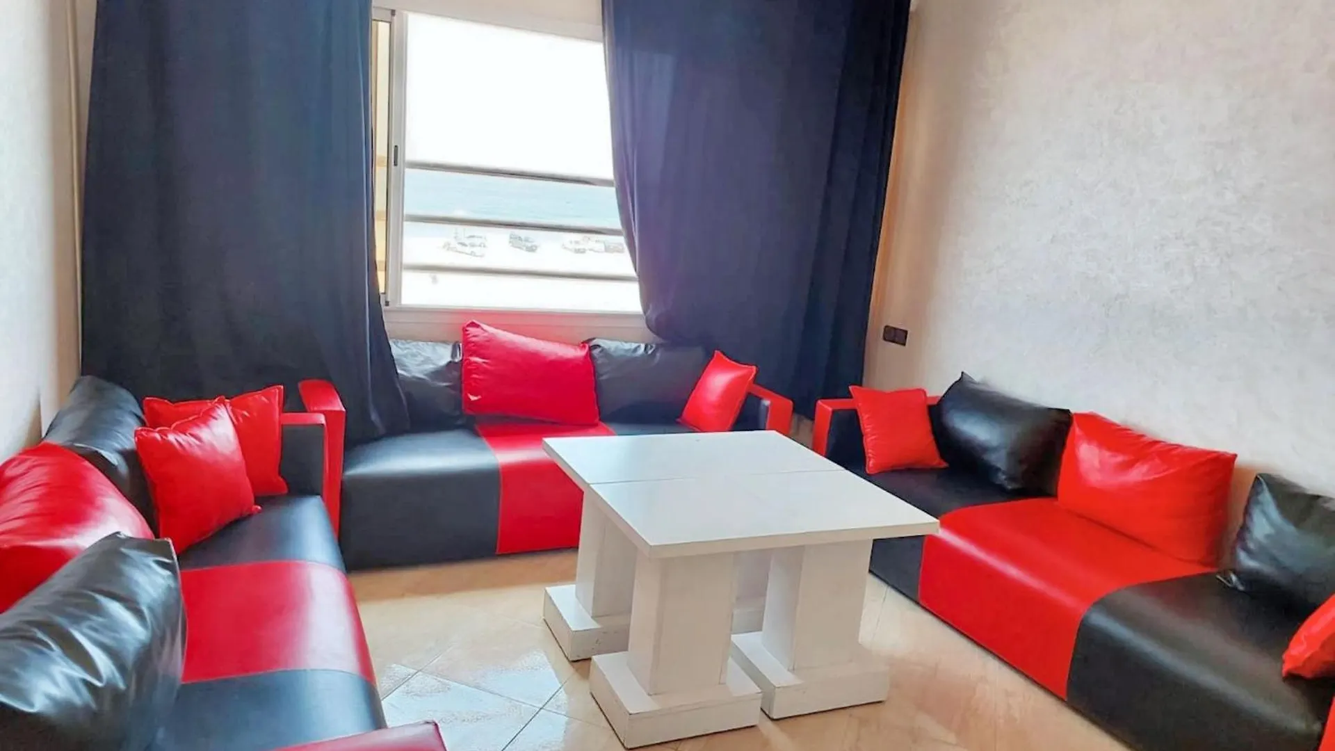 One Bedroom Apartement At Agadir 100 M Away From The Beach With Sea View And Enclosed Garden